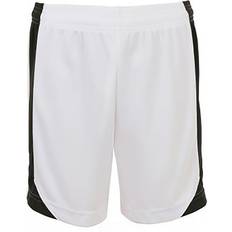 Sol's Mens Olimpico Football Shorts (Black/White)