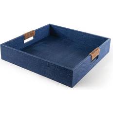 Regina Andrew Logia Indigo Square Serving Tray