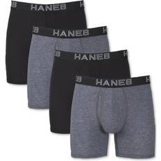 Hanes Men's 4-Pk. Ultimate Comfort Flex Fit Ultra Soft Boxer Briefs