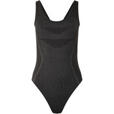 Dare 2b Womens/Ladies DonÃÂ´t Sweat It Recycled One Piece Swimsuit (Black)