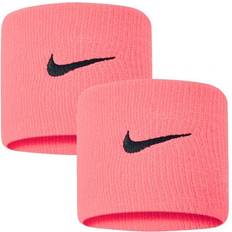 Polyester Wristbands Nike Swoosh Wristbands - Pink Gaze/Oil Grey