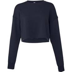 Bella Canvas Ladies Cropped Sweatshirt (Brick)