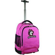 NCAA Pink Northeastern Huskies 19 Premium Wheeled Backpack