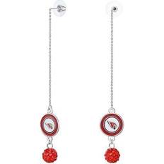 Simran Women's Arizona Cardinals Chain Pierce Shambala Earrings