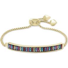 Kendra Scott Jack Adjustable Chain Bracelet - Gold/Multicolour