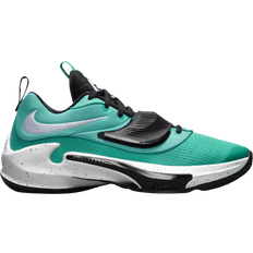 Green Basketball Shoes Nike Zoom Freak 3 M - Clear Jade/White/Black