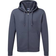 Russell Athletic Full Zip Hooded Sweatshirt - Convoy Grey