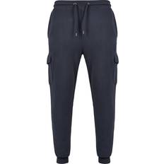 Urban Classics Men's Fitted Cargo Sweatpants Pants, midnightnavy