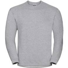 Russell Athletic Workwear Mens Crew Neck Set In Sweatshirt Top (Light Oxford)