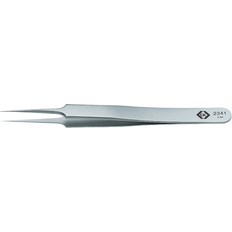 C.K T2341 Precision Tweezer Superfine Tips Straight 110mm