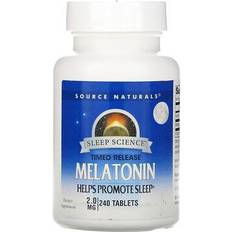 Source Naturals Melatonin Timed Release 2 mg 240 Tablets