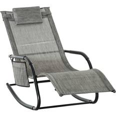 Outdoor Rocking Chairs Garden & Outdoor Furniture OutSunny 84A-160V70GY