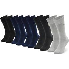 Lacoste Blue - Men Underwear Lacoste Ra8069-00 Socks Multicolor 39-42
