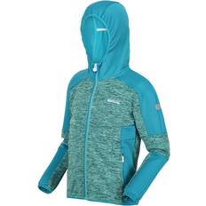 Black Fleece Jackets Regatta Kids Dissolver V Hooded Fleece