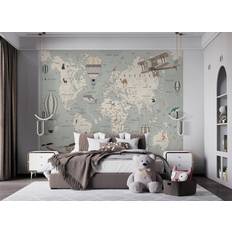 Walltastic Map Of The World Wall Mural