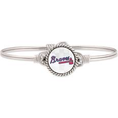 Luca + Danni Women's Atlanta Braves Petite Bangle Bracelet