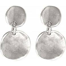 UNOde50 Scales Drop Earrings - Silver