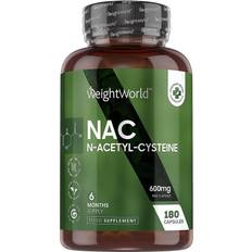 WeightWorld NAC N Acetyl Cysteine 600mcg 180 pcs