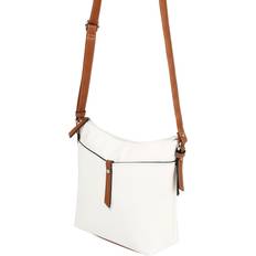 Tom Tailor Acc Novara Women’s Cross-Body Bag, White (Weiß) 28x25x8.5 Centimeters (W x H x L)