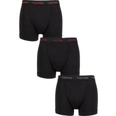 Calvin Klein Men's Cotton Stretch Trunks 3-pack - Black