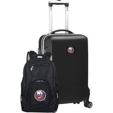 NHL New York Islanders Deluxe 2-Piece Backpack and Carry-On Set Black