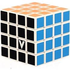 V-Cube 4 x 4 White Flat Professional, Fast, and Smooth Speed Cube Puzzle Fidget Toy