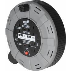 SMJ CT1013 10M 13A 4 Skt Cable Reel With Thermal Cutout
