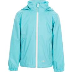 Green Rain Jackets Children's Clothing Trespass Girls Sabrina Raincoat (Aquamarine) 11-12Y