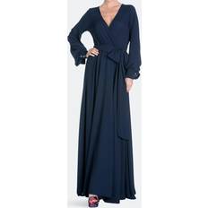 MEGHAN LA Lilypad Maxi Dress - Navy