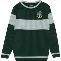 Harry Potter Boy's Slytherin Quidditch Knitted Jumper