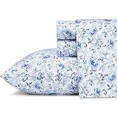 Laura Ashley Lorelei 300 Thread Count Bed Sheet Blue (284.48x)