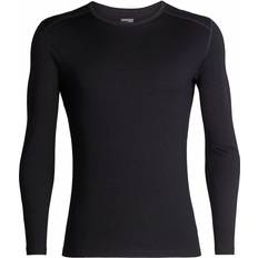 Brown - Men Base Layer Tops Icebreaker Men's 260 Tech LS Crewe Top