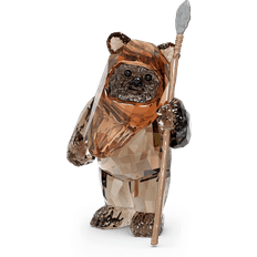 Metal Figurines Swarovski Star Wars Ewok Wicket 5591309 Figurine 7.2cm