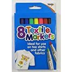 Tiger Textile 8 Assorted Markers with 4.8mm