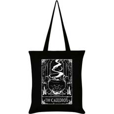 Deadly Tarot The Cauldron Tote Bag (One Size) (Black/White)