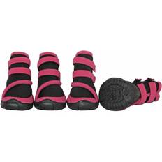 Pet Life Performance Coned Premium Stretch High Ankle Support Dog Shoes 4-pack Small
