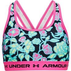 Under Armour Crossback Mid Printed Girls Bra