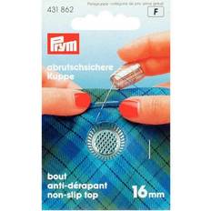 Prym PRYM_431862-1 16.0 mm Thimble Zinc Die Cast, Silver