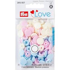 Prym Snap Fasteners Color Snaps Rose/Light Blue/Pearl 12,4 mm