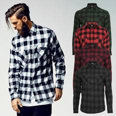 Urban Classics Checked Long Sleeve Shirt