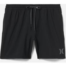 Beige Swimming Trunks Hurley One & Only Solid Volley 17in Boardshorts