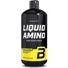 L-Arginine Amino Acids BioTechUSA LIQUID AMINO 1000 ml -Orange