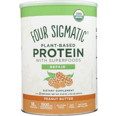 Four Sigmatic Organic Plant-Based Protein with Superfoods Peanut Butter 21.16 oz