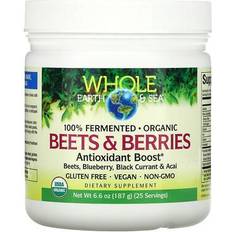 Natural Factors Whole Earth & Sea Fermented Organic Beets & Berries Antioxidant Boost 25 Servings