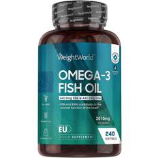 WeightWorld Omega 3 Fish Oil 2000mg 240 pcs