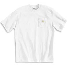 Carhartt Loose Fit Heavyweight Short-Sleeve Pocket T-Shirt - White