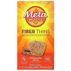 Metamucil Multi Grain Fiber Wafers Cinnamon Spice 12ct