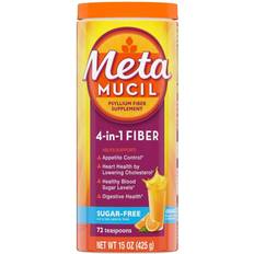 Metamucil Multi-Health Psyllium Fiber Supplement, Sugar-Free Powder Orange 15.0 oz