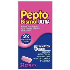 Pepto Bismol Ultra 24-Count Caplets For 5 Symptom Relief