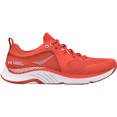 Red - Women Gym & Training Shoes Under Armour HOVR Omnia W - Electric Tangerine
